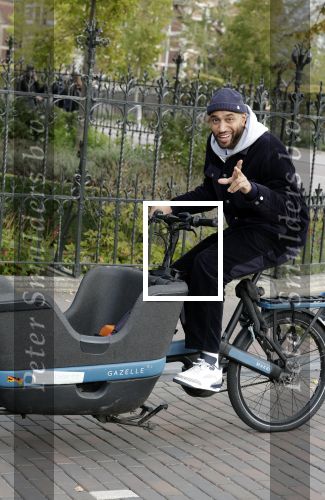 Amsterdam 26 september 2025
Edson da Graca op de bakfiets in Amsterdam.