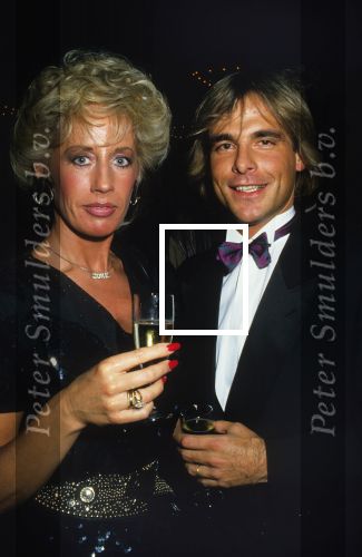 1988 Joke Bruijs met haar toenmalige partner Dick Peschar
Foto Peter Smulders  BV