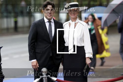 Den Haag 16 september 2025
Prinsjesdag 2025 in Den Haag . Fleur Agema en partner