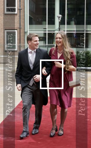 Den Haag 16 september 2025
Prinsjesdag 2025 in Den Haag . Gouke Moes poseert met partner Daniella