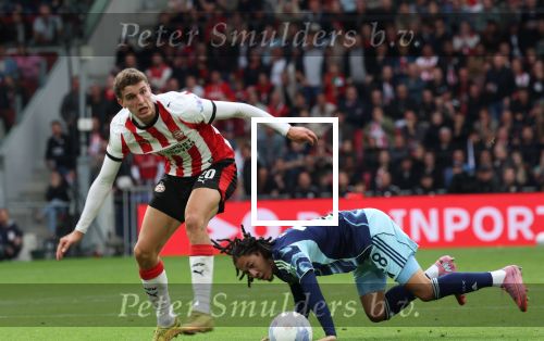 Eindhoven, 21 September 2025
PSV-AJAX, Eindstand 2-2
Kompetitie seizoen 2025-2026
Guus Til en Kian Fitz-Jim