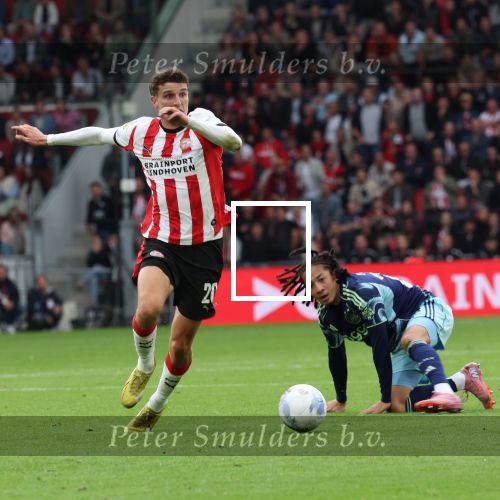 Eindhoven, 21 September 2025
PSV-AJAX, Eindstand 2-2
Kompetitie seizoen 2025-2026
Guus Til en Kian Fitz-Jim