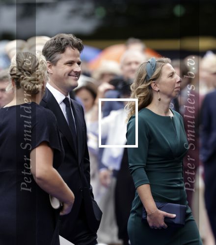 Den Haag 16 september 2025
Prinsjesdag 2025 in Den Haag . Henri Bontebal met zijn vrouw