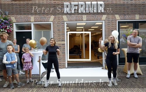 Enkhuizen 30 augustus 2025
Irene Schouten opent met haar compagnon Susan Bakker de tweede RFRMR  .RFRMR is een pilates studio