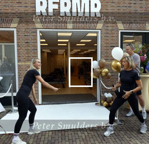 Enkhuizen 30 augustus 2025
Irene Schouten opent met haar compagnon Susan Bakker de tweede RFRMR  .RFRMR is een pilates studio