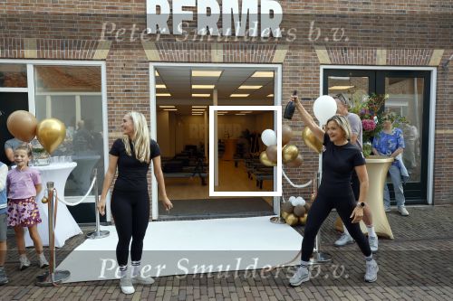 Enkhuizen 30 augustus 2025
Irene Schouten opent met haar compagnon Susan Bakker de tweede RFRMR  .RFRMR is een pilates studio