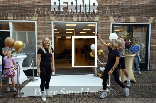 Enkhuizen 30 augustus 2025
Irene Schouten opent met haar compagnon Susan Bakker de tweede RFRMR  .RFRMR is een pilates studio