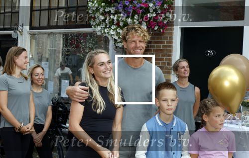 Enkhuizen 30 augustus 2025
Irene Schouten opent met haar compagnon Susan Bakker de tweede RFRMR  .RFRMR is een pilates studio . Irene Schouten met haar man Dirk Jan