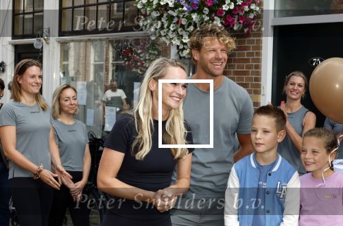 Enkhuizen 30 augustus 2025
Irene Schouten opent met haar compagnon Susan Bakker de tweede RFRMR  .RFRMR is een pilates studio . Irene Schouten met haar man Dirk Jan