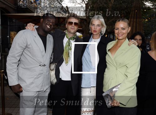 Den Haag 3 september 2025
Premiere Goldband in Pathe Buitenhof Den Haag . Iris de Graaf met partner Tony Boakye