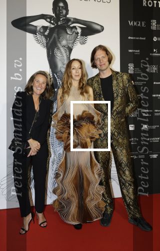 Rotterdam 27 september 2025
Opening show Iris v Herpen in de kunsthal in Rotterdam. Iris v Herpen en Davy Hezemans