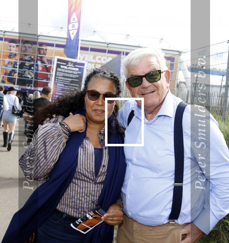 Zandvoort 21 augustus 2025
Grandprix F1 op circuit Zandvoort . Jan v zanen met zijn vrouw