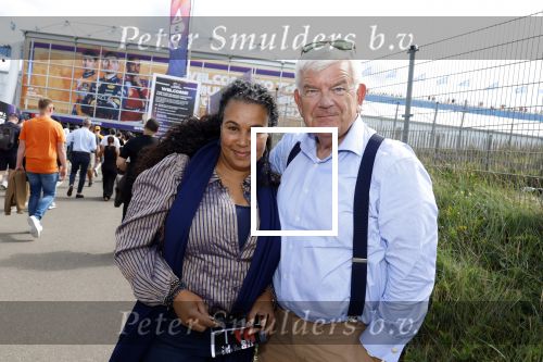 Zandvoort 21 augustus 2025
Grandprix F1 op circuit Zandvoort . Jan v zanen met zijn vrouw