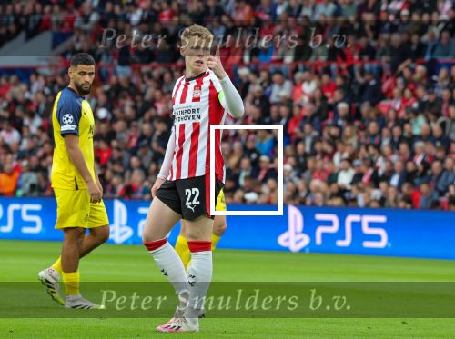 Eindhoven, 16 September 2025
CL wedstrijd PSV-Union Saint-Gilloise, eindsatnd 1-3
Jerdy Schouten