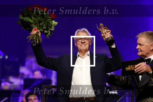 Amsterdam 12 september 2025
Uitreiking Cinemusic Rembrandt Oeuvre Award - tijdens The Night Of Cinemusic in het Concertgebouw. Jeroen Krabbe krijgt Ouvre prijs uit handen van Rene Mioch .