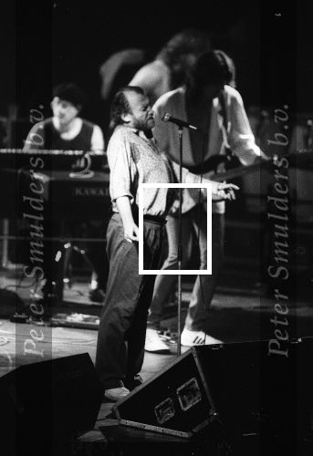Eindhoven 1982 Joe Cocker optreden in het POC (Philips Ontspannings Centrum