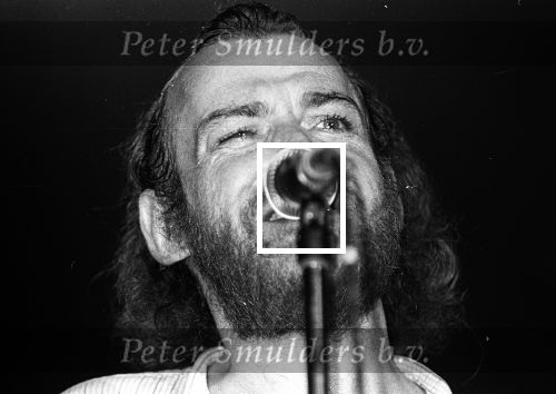 Eindhoven 1982 Joe Cocker optreden in het POC (Philips Ontspannings Centrum