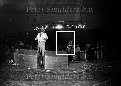 Eindhoven 1982 Joe Cocker optreden in het POC (Philips Ontspannings Centrum