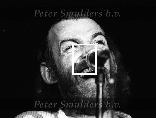 Eindhoven 1982 Joe Cocker optreden in het POC (Philips Ontspannings Centrum