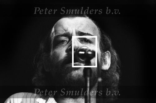 Eindhoven 1982 Joe Cocker optreden in het POC (Philips Ontspannings Centrum
