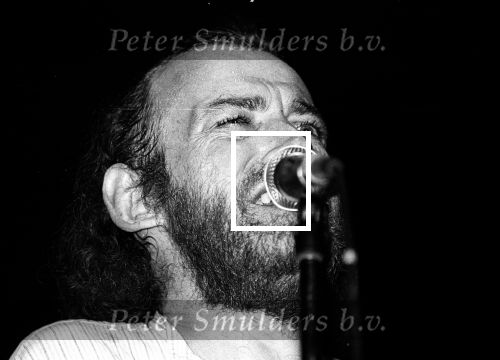 Eindhoven 1982 Joe Cocker optreden in het POC (Philips Ontspannings Centrum