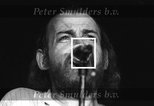 Eindhoven 1982 Joe Cocker optreden in het POC (Philips Ontspannings Centrum