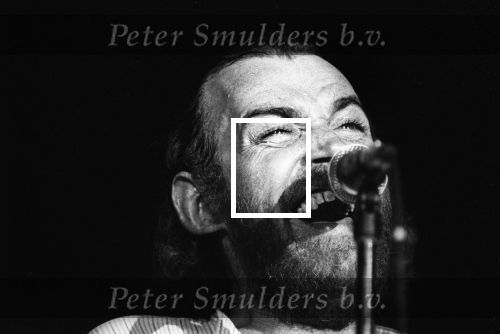 Eindhoven 1982 Joe Cocker optreden in het POC (Philips Ontspannings Centrum