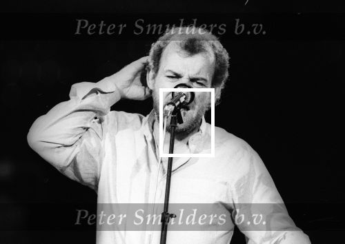 Eindhoven 1982 Joe Cocker optreden in het POC (Philips Ontspannings Centrum