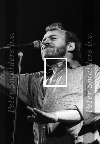 Eindhoven 1982 Joe Cocker optreden in het POC (Philips Ontspannings Centrum