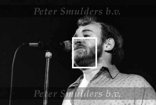 Eindhoven 1982 Joe Cocker optreden in het POC (Philips Ontspannings Centrum