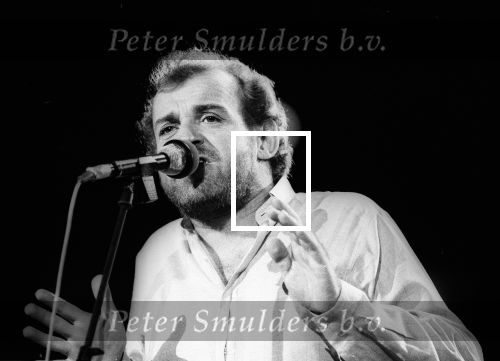 Eindhoven 1982 Joe Cocker optreden in het POC (Philips Ontspannings Centrum