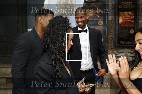 Amsterdam 3 september 2025
Septimius Awards, in Tuschinski Theater. Jonathan Majors  met zijn vrouw Meagan Good