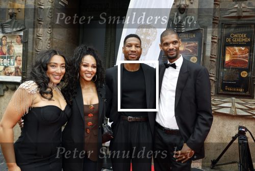 Amsterdam 3 september 2025
Septimius Awards, in Tuschinski Theater. Jonathan Majors  met zijn vrouw Meagan Good