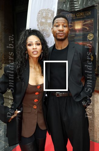 Amsterdam 3 september 2025
Septimius Awards, in Tuschinski Theater. Jonathan Majors  met zijn vrouw Meagan Good