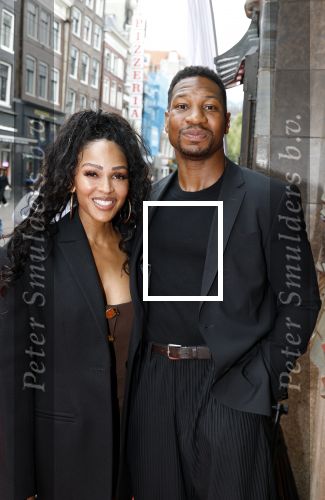 Amsterdam 3 september 2025
Septimius Awards, in Tuschinski Theater. Jonathan Majors  met zijn vrouw Meagan Good
