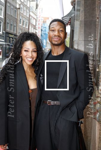 Amsterdam 3 september 2025
Septimius Awards, in Tuschinski Theater. Jonathan Majors  met zijn vrouw Meagan Good