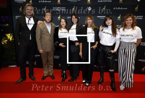 Utrecht 26 september 2025
Premiere voor de meisjes tijdens openingsavond Filmdagen Utrecht 2025 in de stadsschouwburg . Joost Hofman Barbara Sloesen Isa Hoes Susan Visser ea