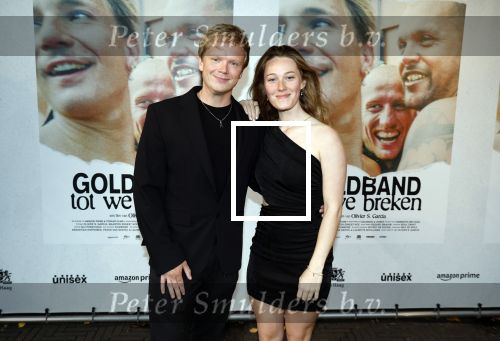 Den Haag 3 september 2025
Premiere Goldband in Pathe Buitenhof Den Haag . Jordi Warners met partner