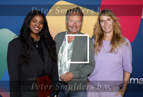 Hilversum 9 september 2025
NPO najaarspresentatie bij beeld en geluid .  
Joris Linssen  Jetske v d Elsen en Sosha Duysker