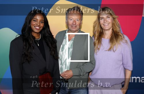 Hilversum 9 september 2025
NPO najaarspresentatie bij beeld en geluid .  
Joris Linssen  Jetske v d Elsen en Sosha Duysker