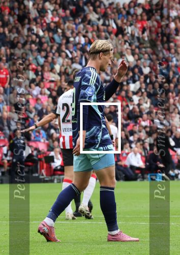 Eindhoven, 21 September 2025
PSV-AJAX, Eindstand 2-2
Kompetitie seizoen 2025-2026
Kasper Dolberg