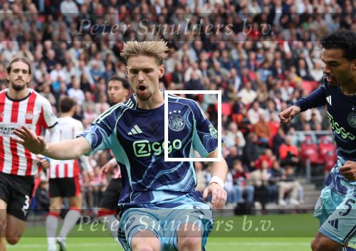 Eindhoven, 21 September 2025
PSV-AJAX, Eindstand 2-2
Kompetitie seizoen 2025-2026
Kenneth Taylor scoort uit penalty 1-1