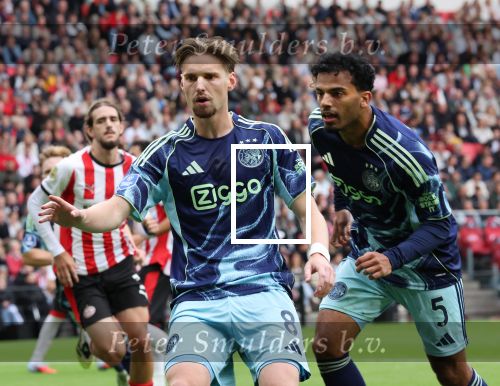 Eindhoven, 21 September 2025
PSV-AJAX, Eindstand 2-2
Kompetitie seizoen 2025-2026
Kenneth Taylor scoort uit penalty 1-1