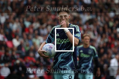 Eindhoven, 21 September 2025
PSV-AJAX, Eindstand 2-2
Kompetitie seizoen 2025-2026
Kenneth Taylor scoort uit penalty 1-1