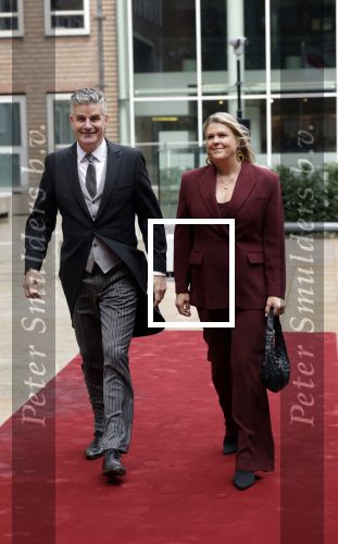 Den Haag 16 september 2025
Prinsjesdag 2025 in Den Haag . Koen Becking met partner