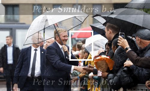 Flevoland 9 september 2025
Koning Willem Alexander en Koningin Maxima op streekbezoek in Flevoland . Het regende de hele dag .