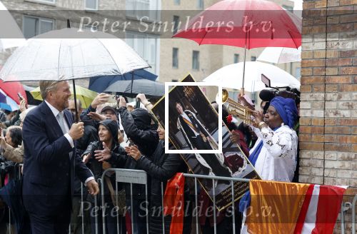 Flevoland 9 september 2025
Koning Willem Alexander en Koningin Maxima op streekbezoek in Flevoland . Het regende de hele dag .