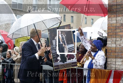 Flevoland 9 september 2025
Koning Willem Alexander en Koningin Maxima op streekbezoek in Flevoland . Het regende de hele dag .