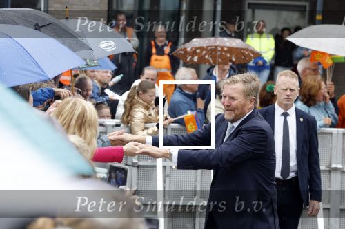 Flevoland 9 september 2025
Koning Willem Alexander en Koningin Maxima op streekbezoek in Flevoland . Het regende de hele dag .