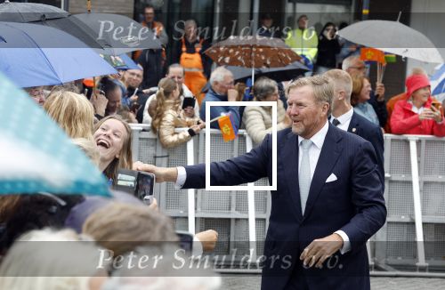 Flevoland 9 september 2025
Koning Willem Alexander en Koningin Maxima op streekbezoek in Flevoland . Het regende de hele dag .